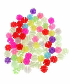 72 Pièces Perles De Vélo Rondes Décoratives Durables En Plastique Fil De Roue Décor Pour Vélos ACCESSOIRES VELO - DECORAT - Avis / Test