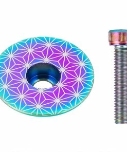 Unbranded Housse De Capuchon De Vélo De Montagne Et Vis 1 1/8 Pouces Casque De Vélo Top Cap & Bolt