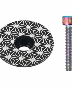 Unbranded Housse De Capuchon De Vélo De Montagne Et Vis 1 1/8 Pouces Casque De Vélo Top Cap & Bolt