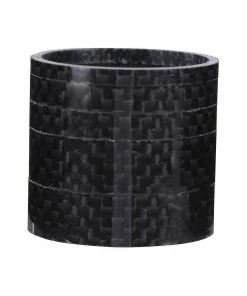 Unbranded 1 Set Carbon Fiber Front Fork Gasket Casque Fork Spacers Kit Guidon Lave-rondelle Anneau Joint Pour Vélo