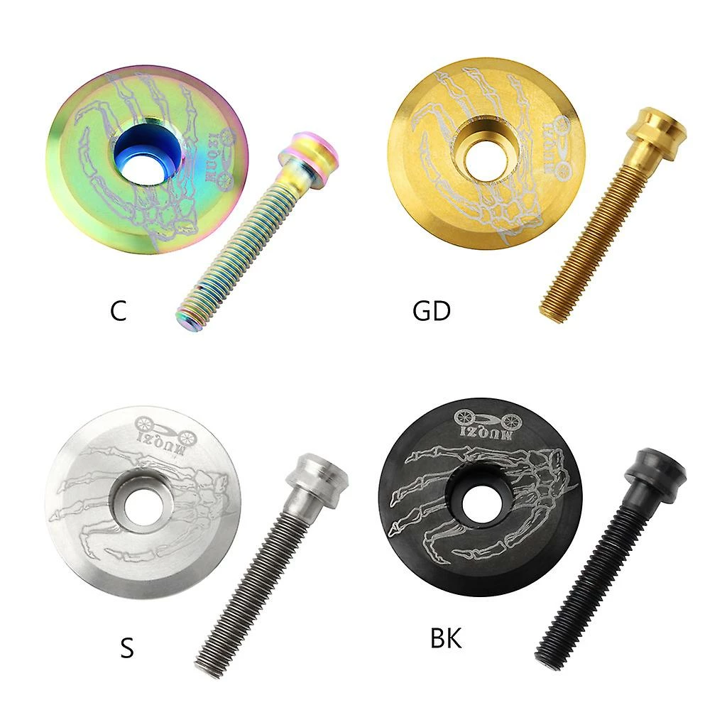 Unbranded MTB Road Bicycle Headset Top Cover Avec Boulons, Casque De Vélo Top Cover 3 Unbranded MTB Road Bicycle Headset Top Cover Avec Boulons, Casque De Vélo Top Cover – Image 3