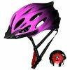 Nw 1776 Casque De Vélo Avec Casque De Vélo Protégé Contre La Lumière Réglable Pour Hommes Femmes Adulte