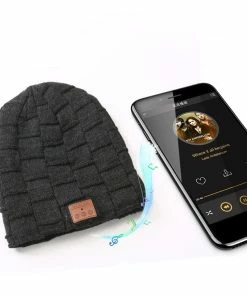 Unbranded Tricoté Velvet Hiver Chaud Sans Fil Bluetooth-compatible Casque Casque Musique Casque Chapeau Pour Nuit Courir Pêche Sports De Plein Air Voyage Couvre-chef Sup -Pédales de vélo Soldes Boutique 776473305 max 1