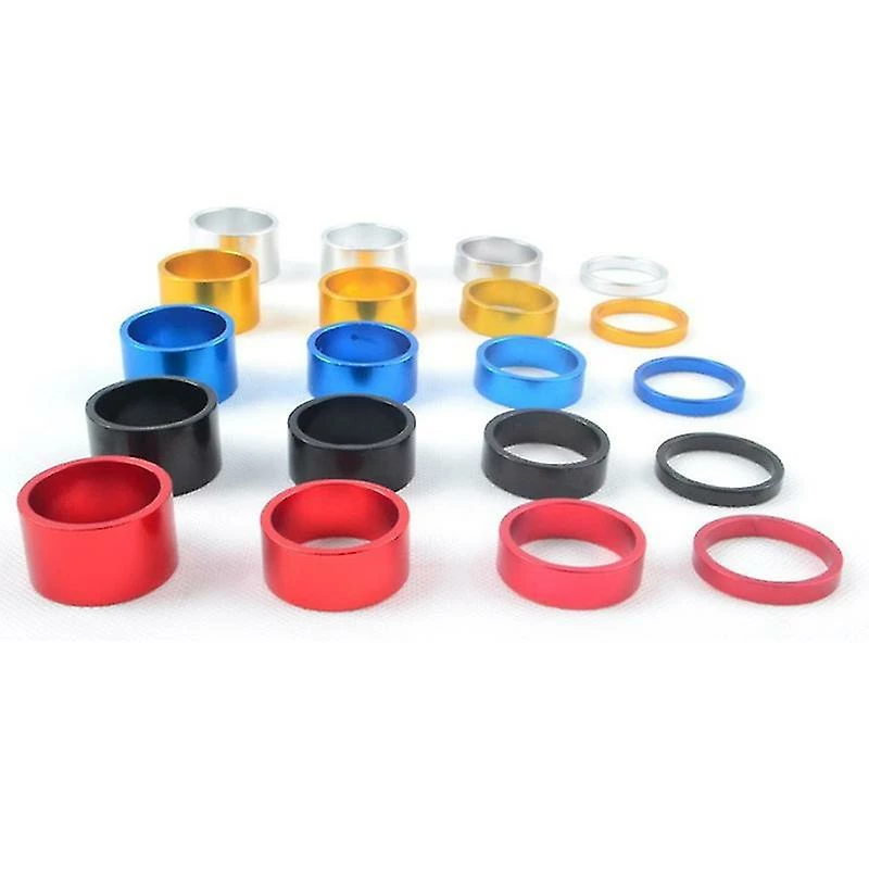 Beitong 4pcs / Set 5/10/15 / 20mm Casque En Alliage D’aluminium Stem Spacer 28.6mm Fork Washer Cap Pour Road Bike Cycli 5 Beitong 4pcs / Set 5/10/15 / 20mm Casque En Alliage D’aluminium Stem Spacer 28.6mm Fork Washer Cap Pour Road Bike Cycli – Image 5