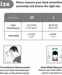 Unbranded Casque De Vélo Avec Led Light Casque De Scooter électrique Noir (54-57cm) -Pédales de vélo Soldes Boutique 782991548 max