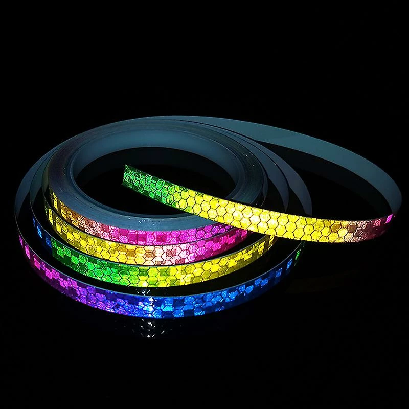 Alisili 1cm * 8m Autocollants De Vélo Ruban Réfléchissant Fluorescent VTT Vélo Bandes De Vélo Cyclisme Bandes De VTT Pour Casque De Vélo Moto Scooter 1 Alisili 1cm * 8m Autocollants De Vélo Ruban Réfléchissant Fluorescent VTT Vélo Bandes De Vélo Cyclisme Bandes De VTT Pour Casque De Vélo Moto Scooter