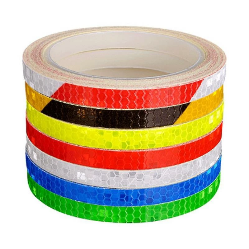 Alisili 1cm * 8m Autocollants De Vélo Ruban Réfléchissant Fluorescent VTT Vélo Bandes De Vélo Cyclisme Bandes De VTT Pour Casque De Vélo Moto Scooter 3 Alisili 1cm * 8m Autocollants De Vélo Ruban Réfléchissant Fluorescent VTT Vélo Bandes De Vélo Cyclisme Bandes De VTT Pour Casque De Vélo Moto Scooter – Image 3