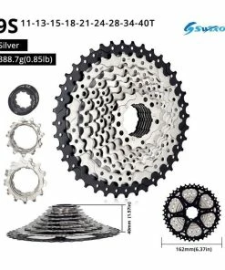 9 Vitesses Vélo Cassette 11-32-40-50T VTT VTT 9 S CREUX Roue Libre Volant Pignon Pour Shimano SRAM [25386E3] - Avis / Test