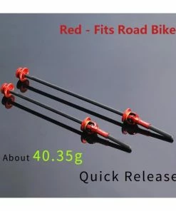 Brochettes QR En Titane Pour Vélo De Route, Vtt, Moyeu De Roue, Ultraléger, Axe Ti En Fiber De Carbone, Poignée à [054AAA1] - Avis / Test