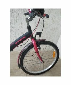 Vélo Tout Chemins Btwin -Pédales de vélo Soldes Boutique btwin poply 500 3