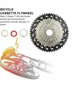Cassette De Vélo De Route Vtt 12 Vitesses, Roue Libre 11-50T, Volant D'inertie, Pièces De Rechange, Pignon, Accessoires De Cy - Avis / Test