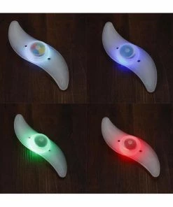 Couleur Aléatoire - Roue De Bicyclette A Parlé Lumière Saule Forme 3 Modes De Flash LED Vélo Roue Chaude Lamp - Avis / Test