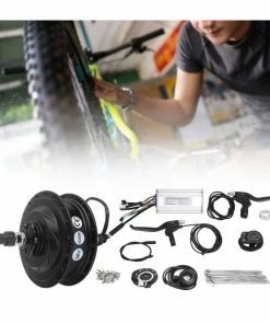 Dilwe Kit De Conversion De Vélo électrique Hub Motor Assembly 36V 500W Roue Arrière(rayons 24 Pouces 12G) - Avis / Test