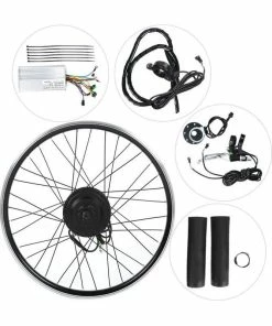 EJ.life Kit Moteur De Vélo électrique Alliage D'aluminium 36V 500W 26 Pouces Kit De Roue De Moteur De Moteur Sans Balai De - Avis / Test