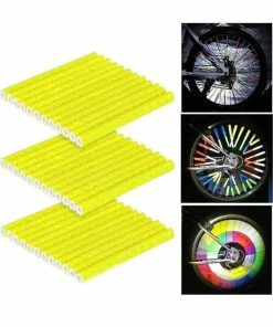 JPC Réflecteurs Pour Rayons De Vélo, Réflecteur De Roue De Bicyclette,Tube De Bande D'avertissement De Rayons,Lot De 36 Refl - Avis / Test