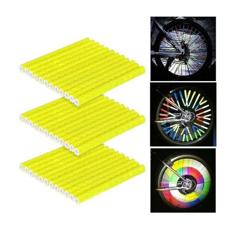 JPC Réflecteurs Pour Rayons De Vélo, Réflecteur De Roue De Bicyclette,Tube De Bande D'avertissement De Rayons,Lot De 36 Refl - Avis / Test 1 JPC Réflecteurs Pour Rayons De Vélo, Réflecteur De Roue De Bicyclette,Tube De Bande D'avertissement De Rayons,Lot De 36 Refl - Avis / Test
