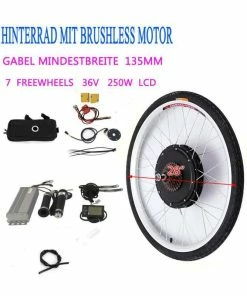 Kit De Conversion De Vélo électrique De Roue Arrière 28 -Kit De Conversion De Moteur De Vélo électrique LCD 36V 250W - Avis / Test