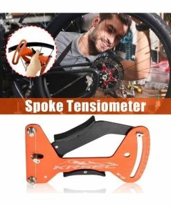 Pièce Détachée,KRSEC Indicateur Vélo Attrezi Mètre Tensiomètre Vélo Rayon Tension Roue Constructeurs Outil Vélo Rayon - - Avis / Test