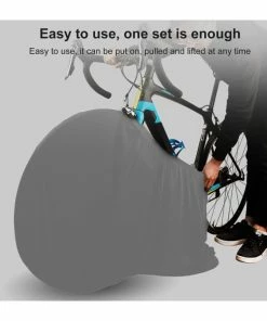 PORTE-BAGAGES Couvercle De Roue De Vélo Respirant Anti-rayures Recouvert De Roue De Vélo Réutilisable Style-Grey1 - Avis / Test