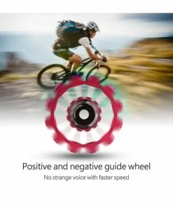 Sonew Roue De Guidage Arrière De Vélo MEIJUN Roulement En Céramique En Alliage D'aluminium Vélo Dérailleur Arrière Poulie - Avis / Test