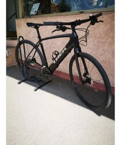 Vélo De Route électrique Trek - 56 - 700c 6 Vélo De Route électrique Trek - 56 - 700c -Pédales de vélo Soldes Boutique trek domane plus alr flat bar 2