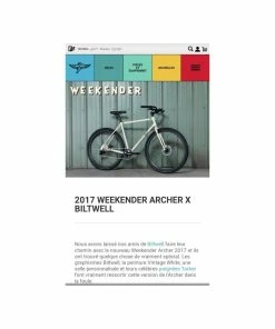 Vélo Urbain Autre Marque 11 Vélo Urbain Autre Marque -Pédales de vélo Soldes Boutique velo fairdale weekender archer 5
